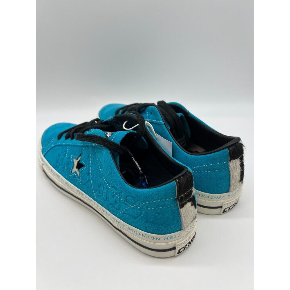Converse One Star Pro Ox Sean Pablo Rapid Teal 173215C Size Men 8.5/Wom 10 NWT - Picture 9 of 12